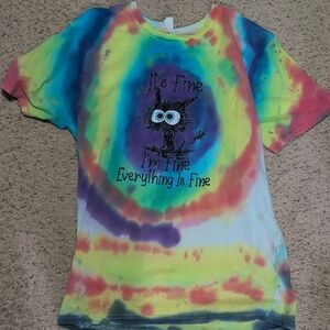 One Clothing Multicolor Tie-Dye Kids Tee